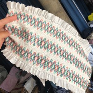 Costa bandeau new ivory Tory Burch tube top